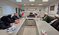 دیدار مدیرکل مرکز خدمات حوزه‌های علمیه استان گیلان با معاون بهداشتی دانشگاه